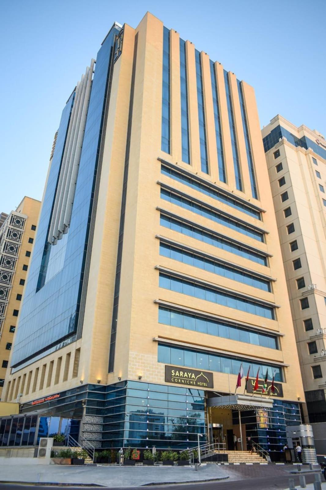 Saraya Corniche Hotel Ντόχα Εξωτερικό φωτογραφία The headquarters of the National Bank of Kuwait in Kuwait City